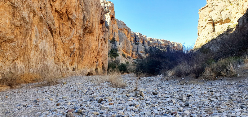 Desert canyon